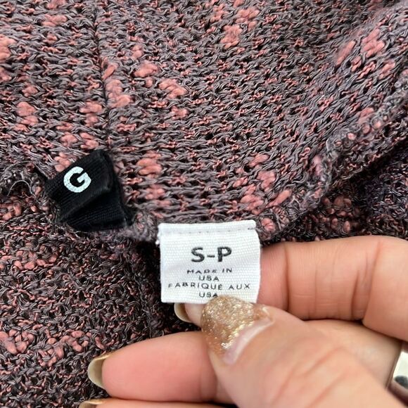 BDG Urban Outfitters Oversized Open Front Cardigan Purple Size SP - Picture 5 of 5